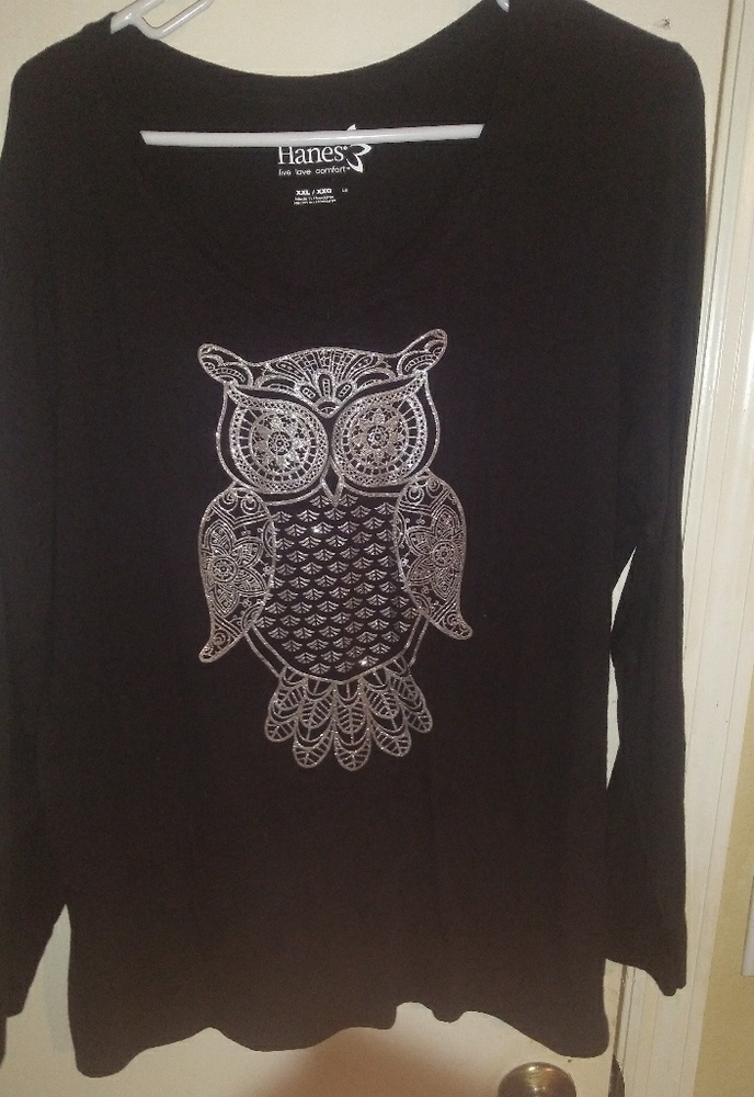 Long sleeve owl shirt